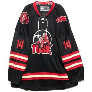 Tusk Walrus Kevin Smith Geeky Jerseys Mens 5XL Hockey Sweater Horror Movie Film